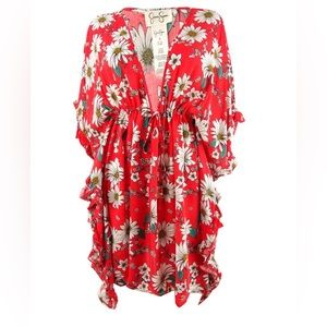 Jessica Simpson Daisy Swim Coverup